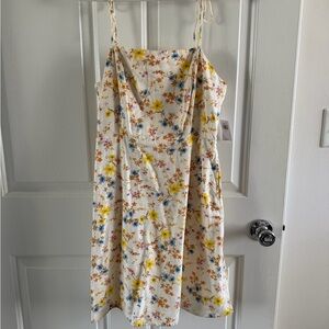 Old Navy Multicolor Floral Smocked Dress
